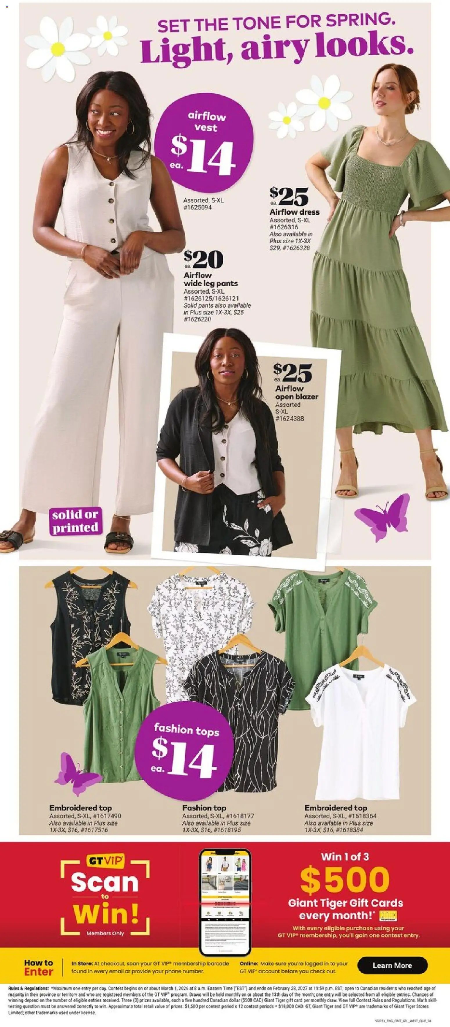 Giant Tiger flyer from 18.03.2026 Giant Tiger weekly flyer / circulaire (2026-03-18 - 2026-03-24) | 6