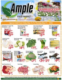 Ample Food Market flyer from 15.05.2026 Ample Food Market weekly flyer Brampton