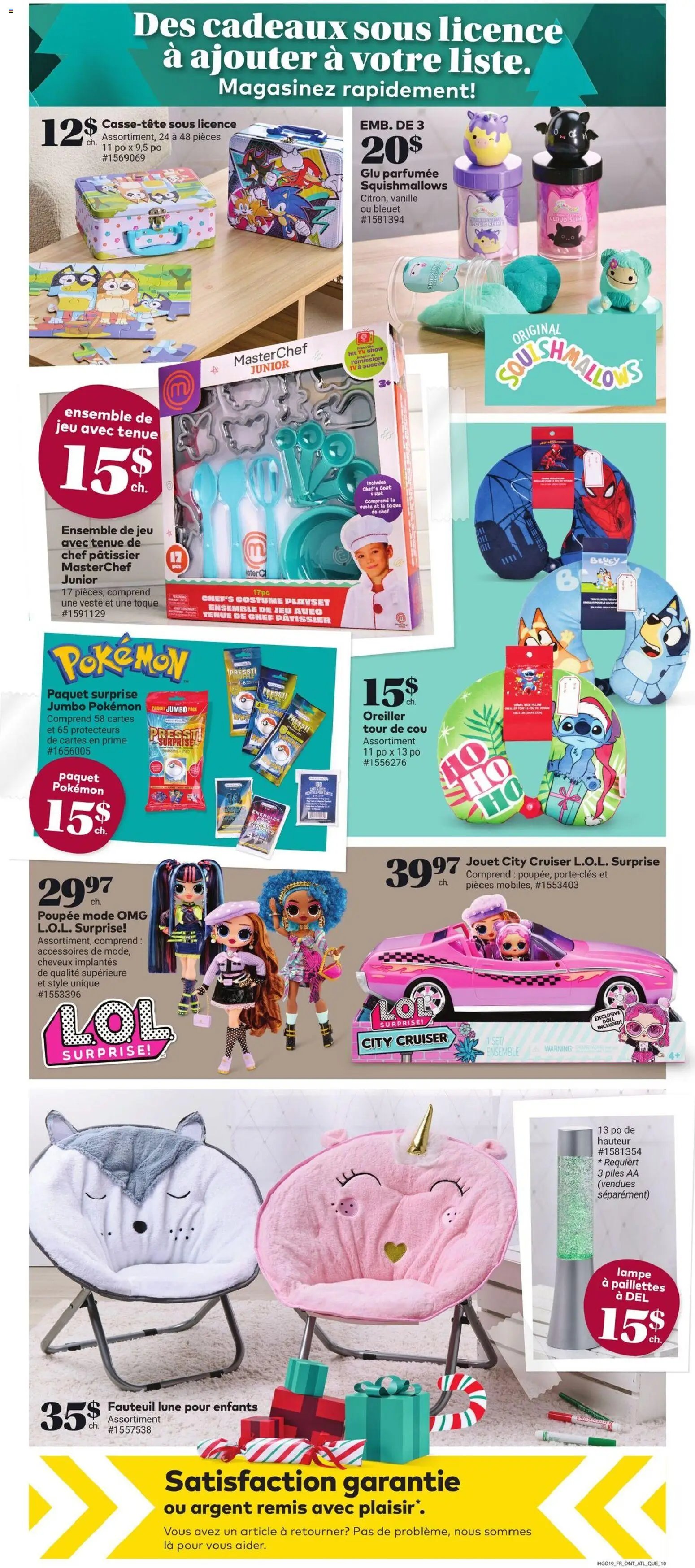 Giant Tiger flyer from 10.12.2025 Circulaire (2025-12-10 - 2025-12-16) | 13