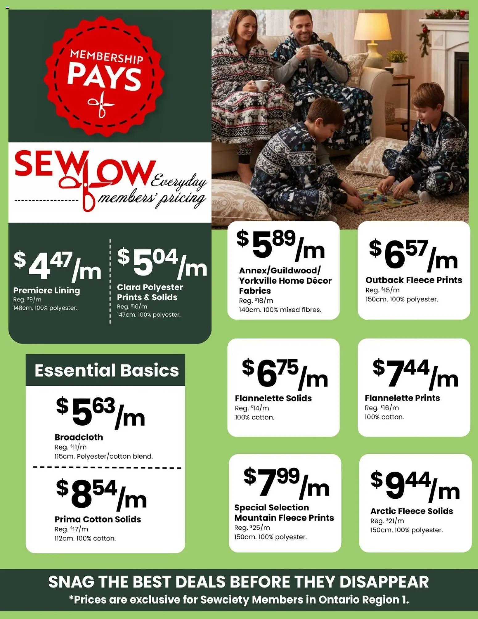 Fabricland flyer from 02.01.2026 Flyer / circulaire