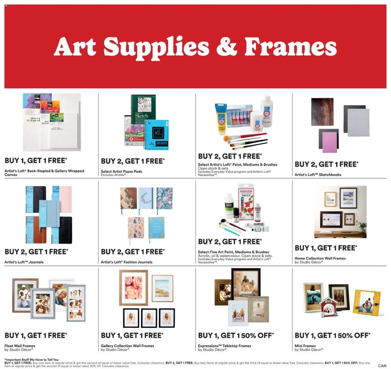 Michaels flyer from 09.01.2026 Weekly flyer / circulaire
