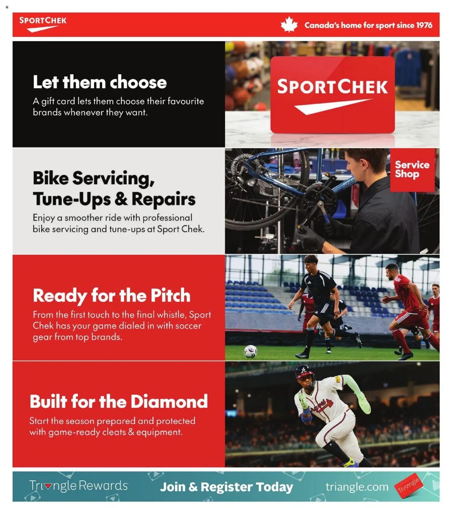 Sport Chek flyer from 26.03.2026 Sport Chek weekly flyer / circulaire