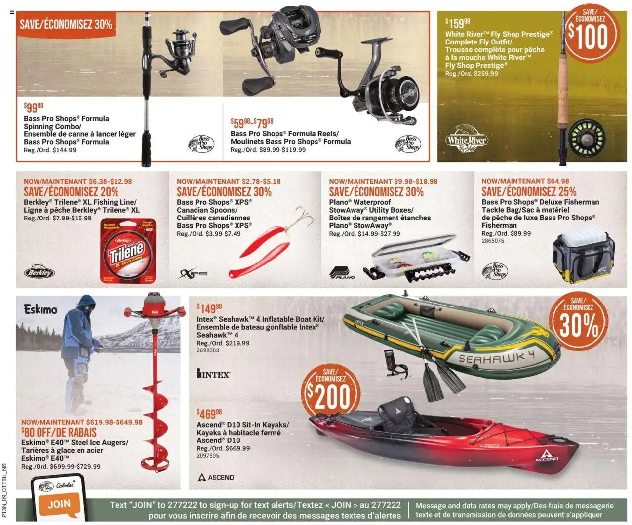 Cabelas flyer from 09.10.2025 Weekly flyer / circulaire