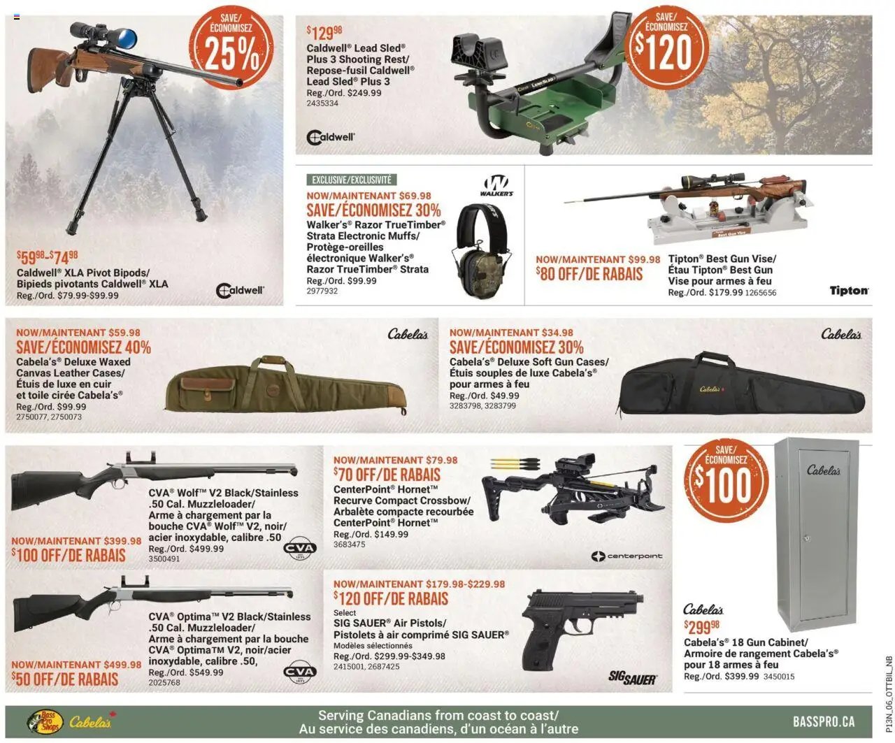 Cabelas flyer from 09.10.2025 Weekly flyer / circulaire