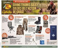 Cabelas flyer from 09.10.2025 Weekly flyer / circulaire