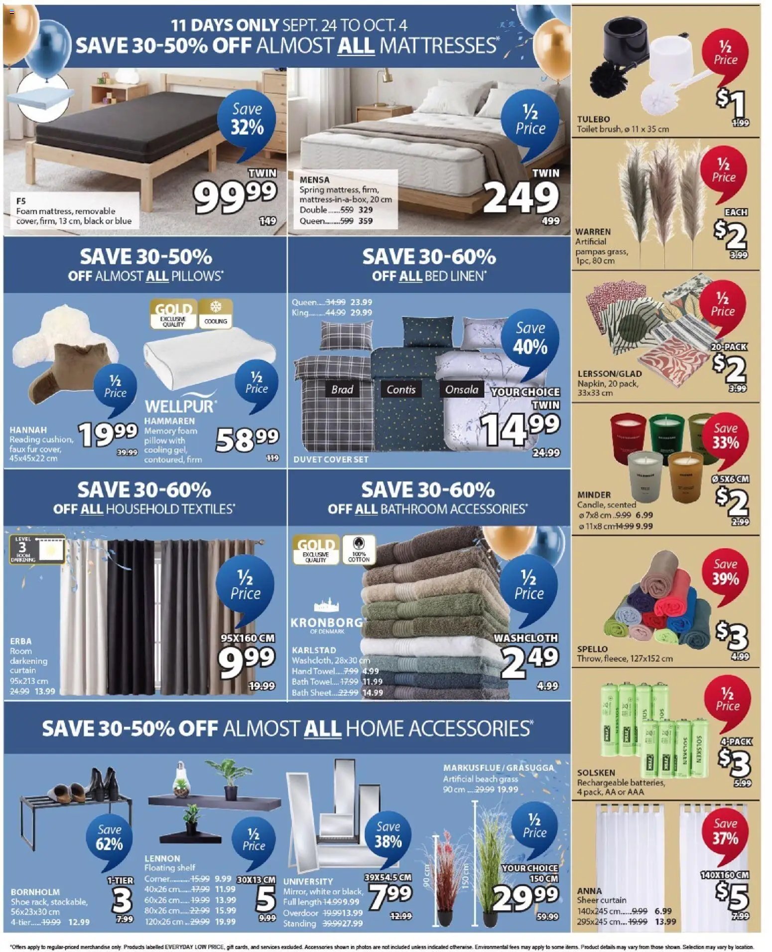 JYSK flyer from 24.09.2026 JYSK weekly flyer