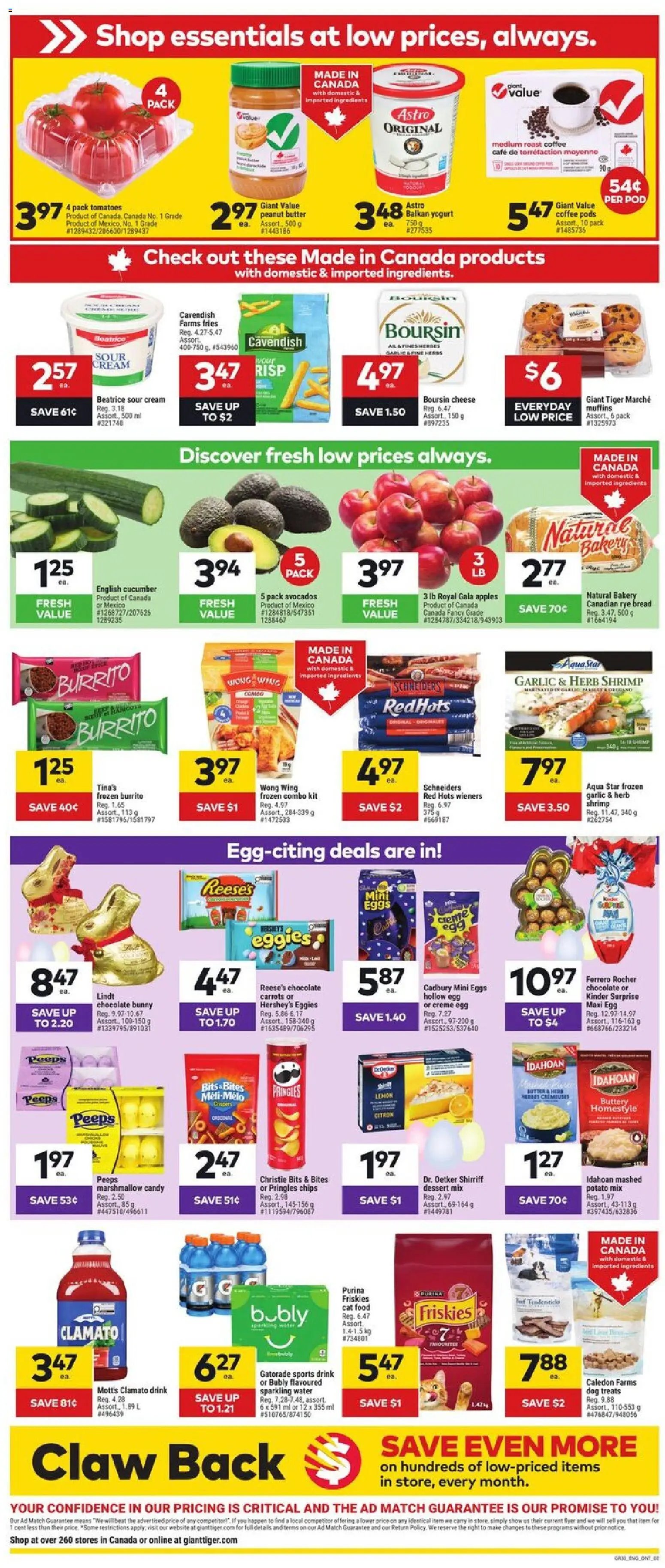 Giant Tiger flyer from 18.03.2026 Giant Tiger Weekly Flyer (2026-03-18 - 2026-03-24) | 2