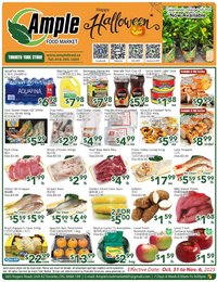 Ample Food Market flyer from 31.10.2025 Weekly flyer Toronto York (2025-10-31 - 2025-11-06)
