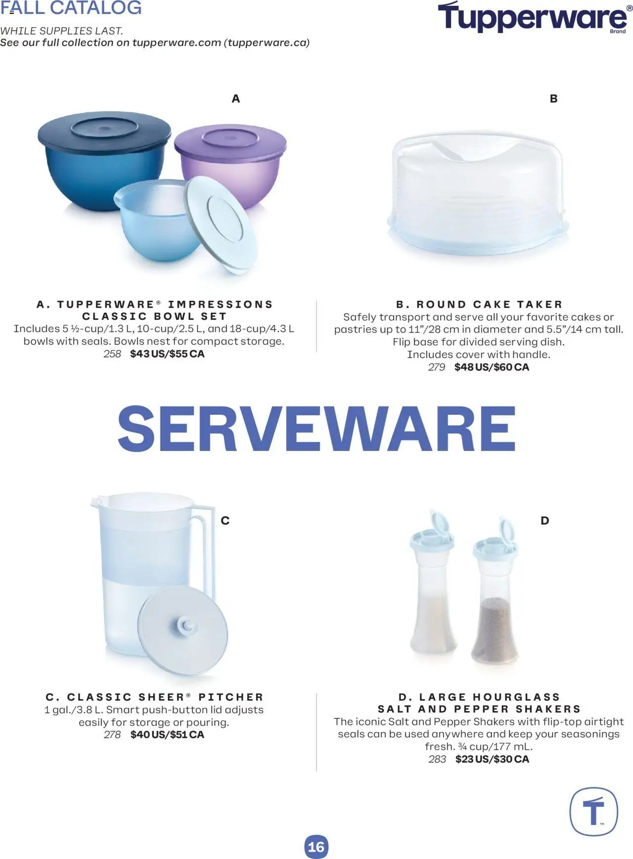 Tupperware flyer from 01.09.2025 Flyer