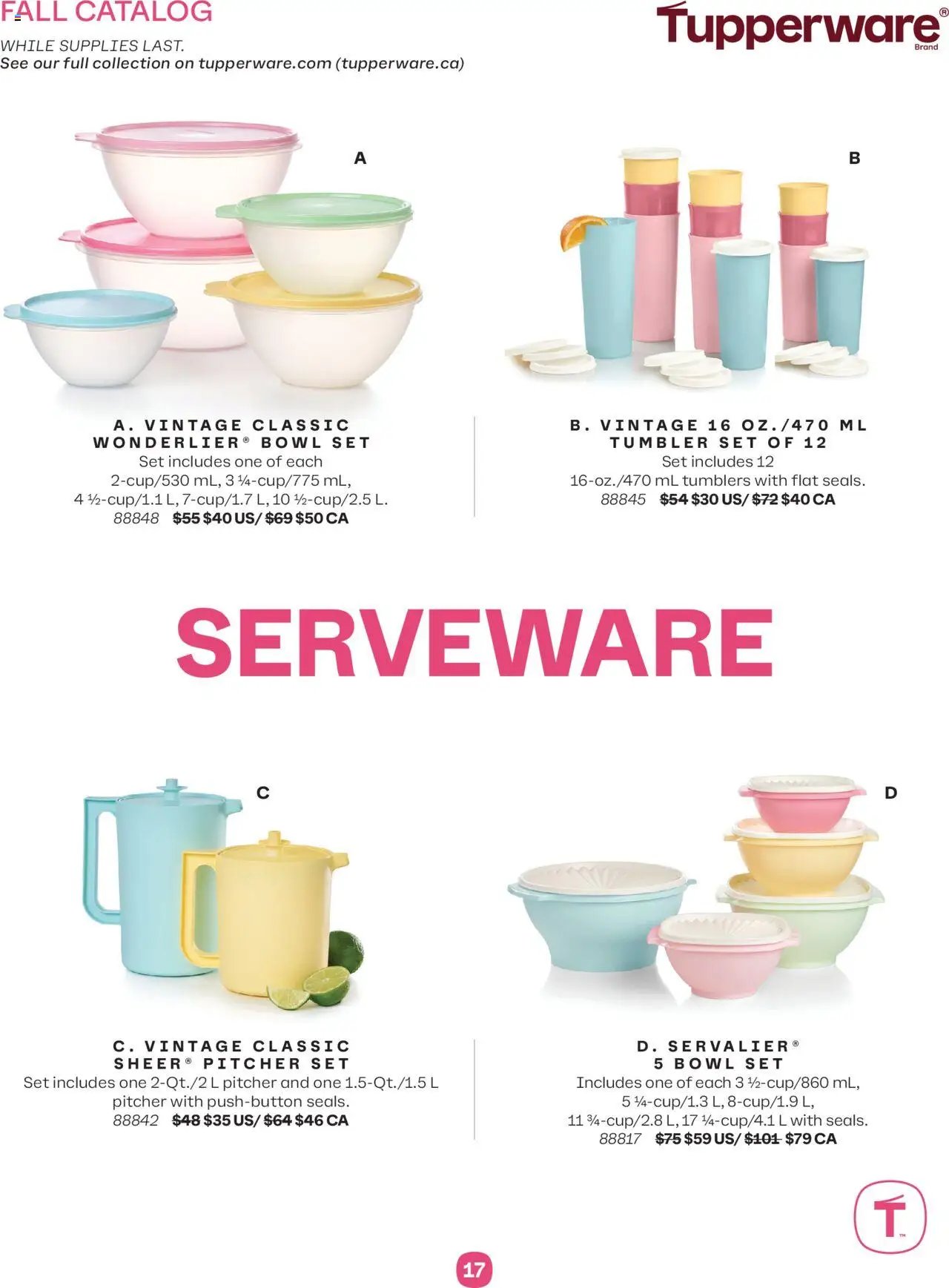 Tupperware flyer from 01.09.2025 Flyer