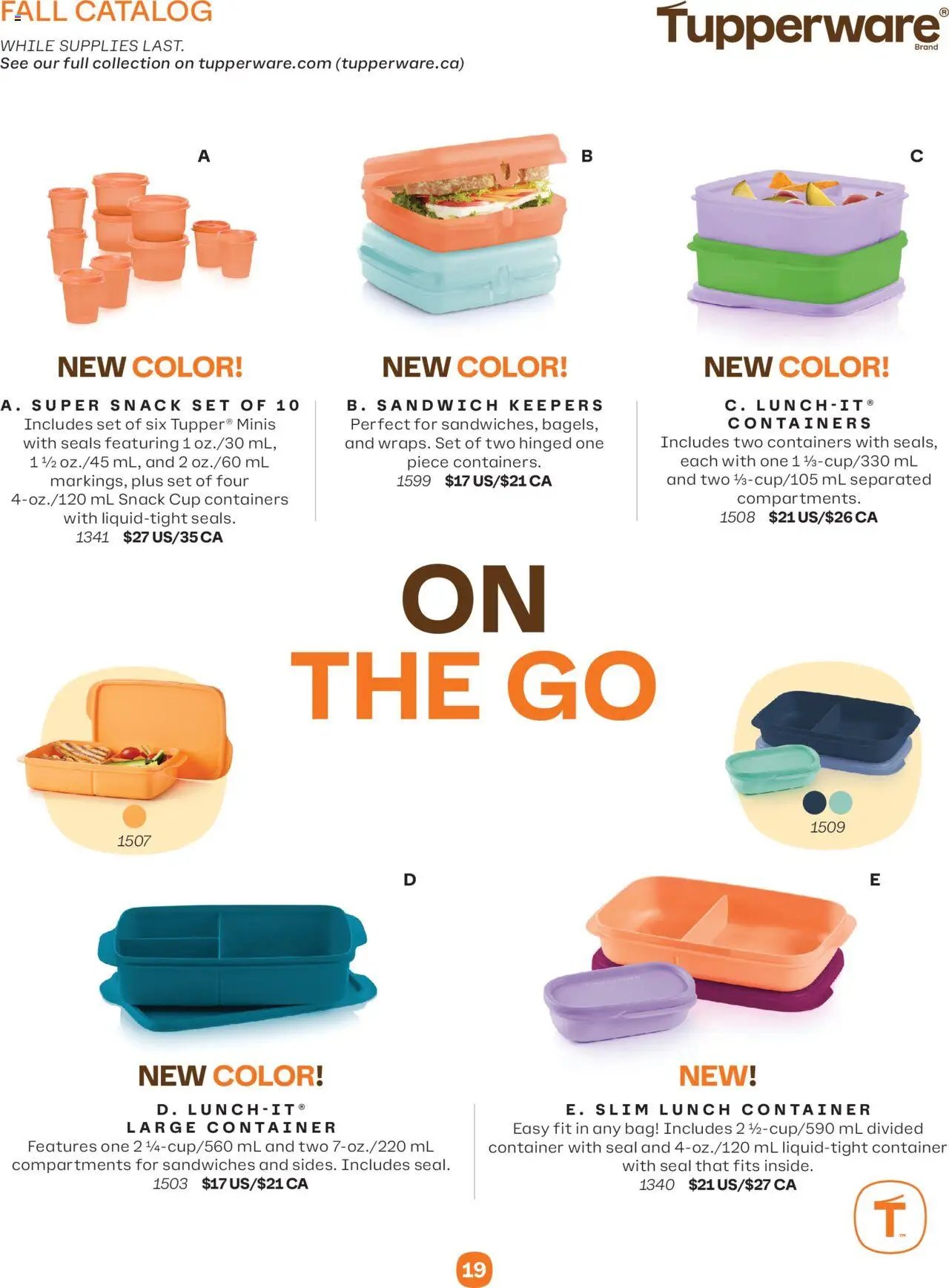 Tupperware flyer from 01.09.2025 Flyer