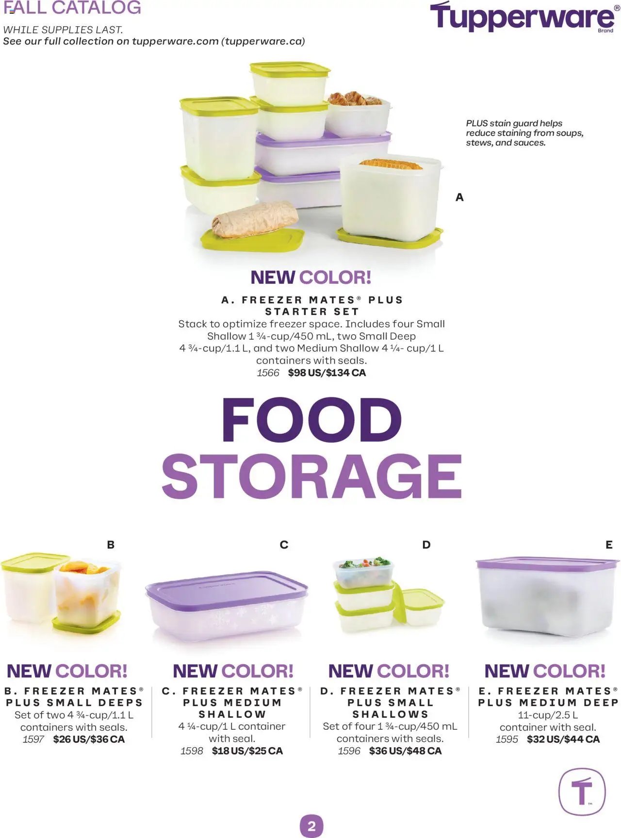 Tupperware flyer from 01.09.2025 Flyer