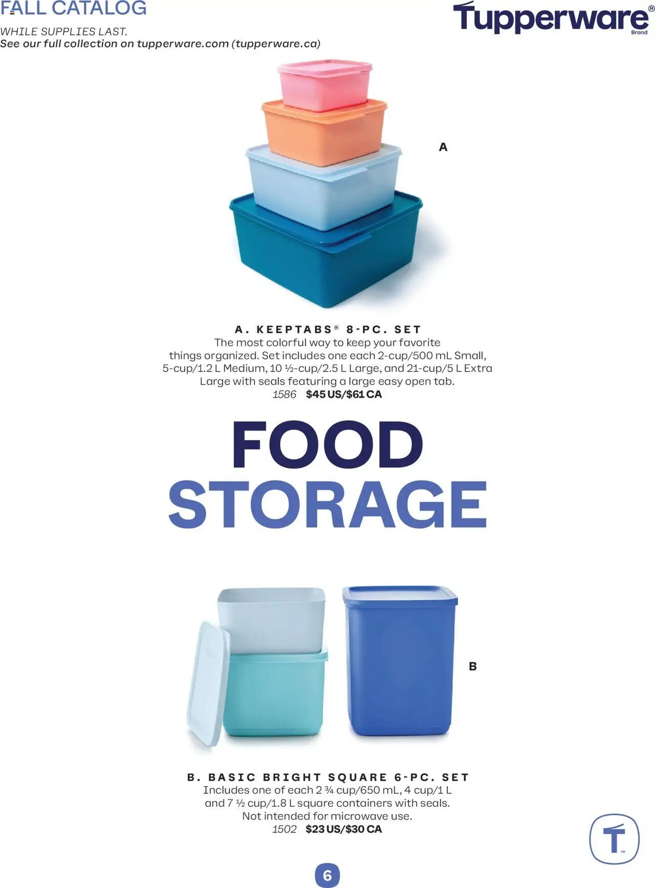 Tupperware flyer from 01.09.2025 Flyer