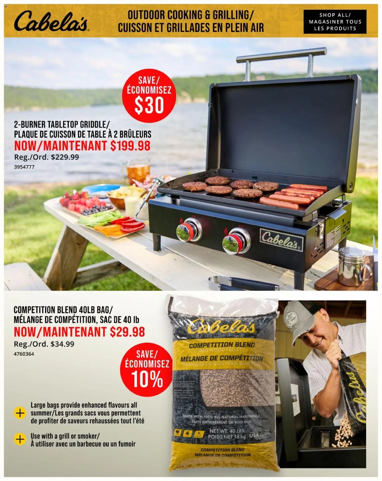 Cabelas flyer from 02.07.2026 Cabelas weekly flyer / circulaire