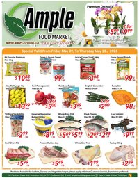 Ample Food Market flyer from 22.05.2026 Ample Food Market weekly flyer Brampton (2026-05-22 - 2026-05-28)