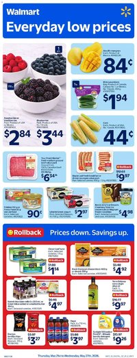 Walmart flyer from 21.05.2026 Walmart weekly flyer (2026-05-21 - 2026-05-27)