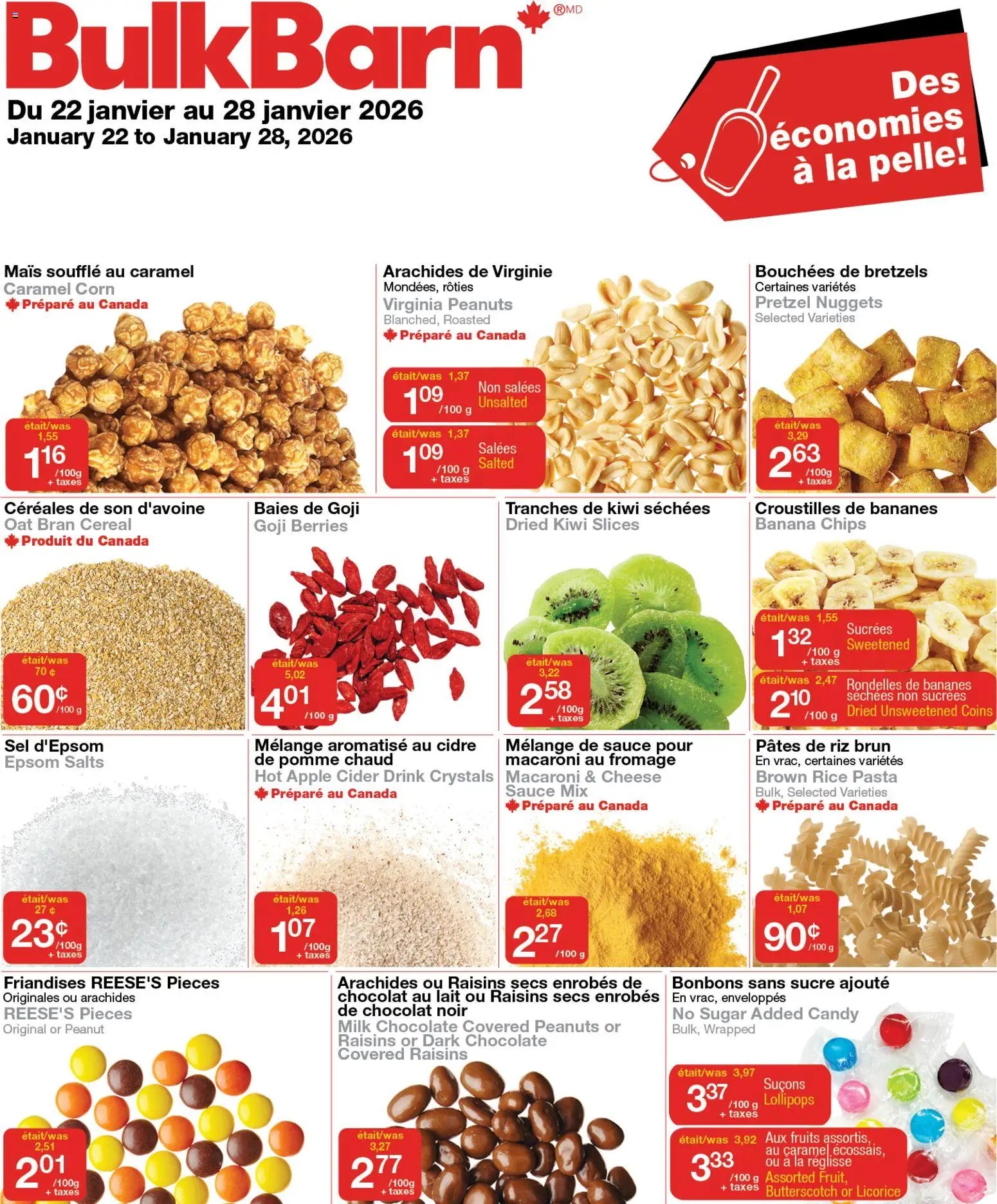 Bulk Barn flyer from 22.01.2026 Weekly flyer / circulaire (2026-01-22 - 2026-01-28) | 1