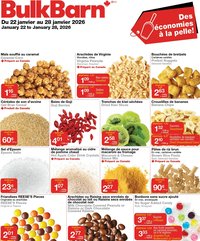 Bulk Barn flyer from 22.01.2026 Weekly flyer / circulaire (2026-01-22 - 2026-01-28)