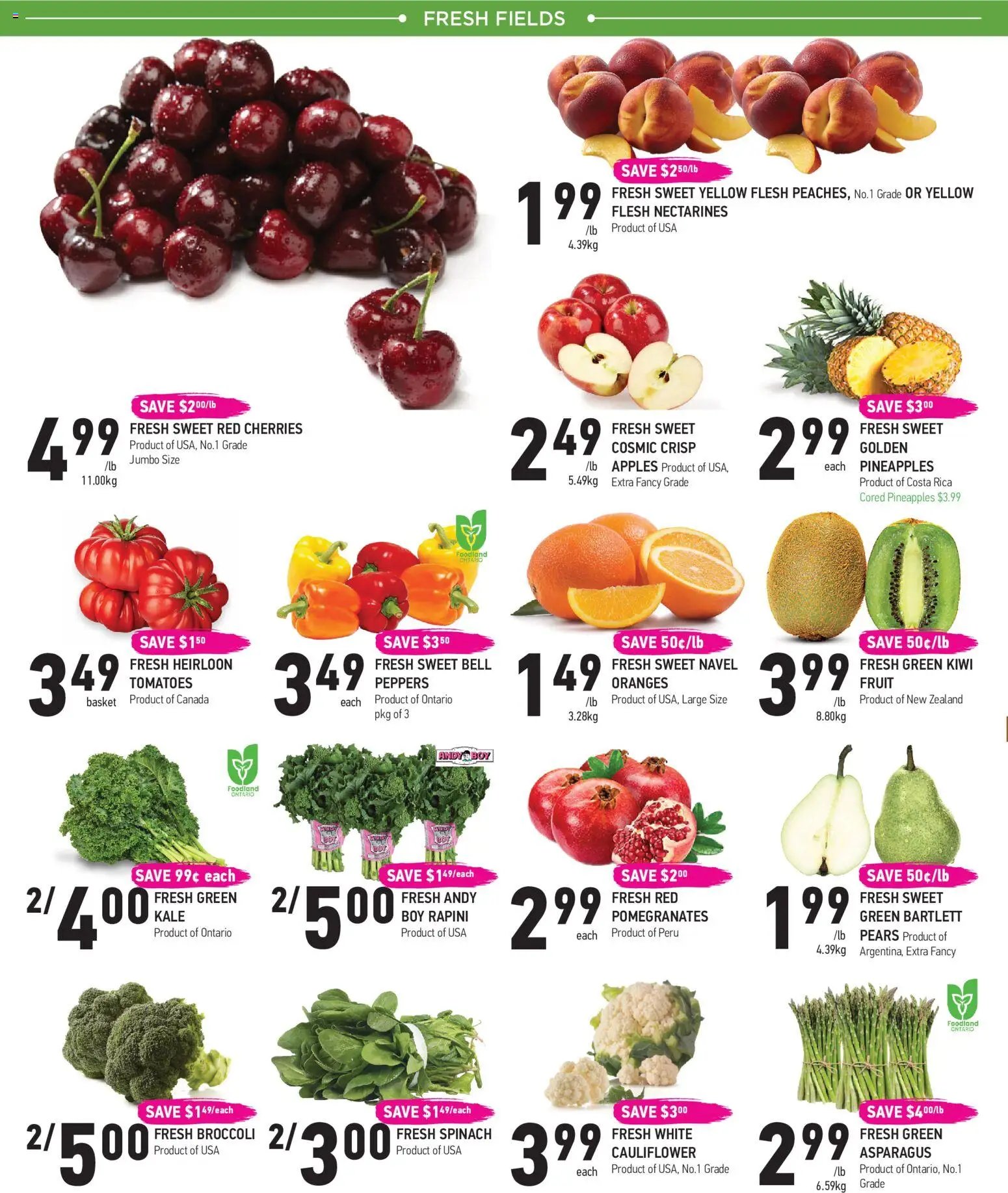 Coppas Fresh Market flyer from 18.06.2026 Coppas Fresh Market weekly flyer / circulaire