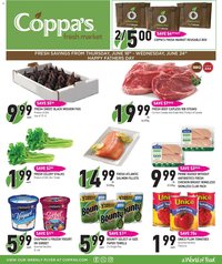 Coppas Fresh Market flyer from 18.06.2026 Coppas Fresh Market weekly flyer / circulaire