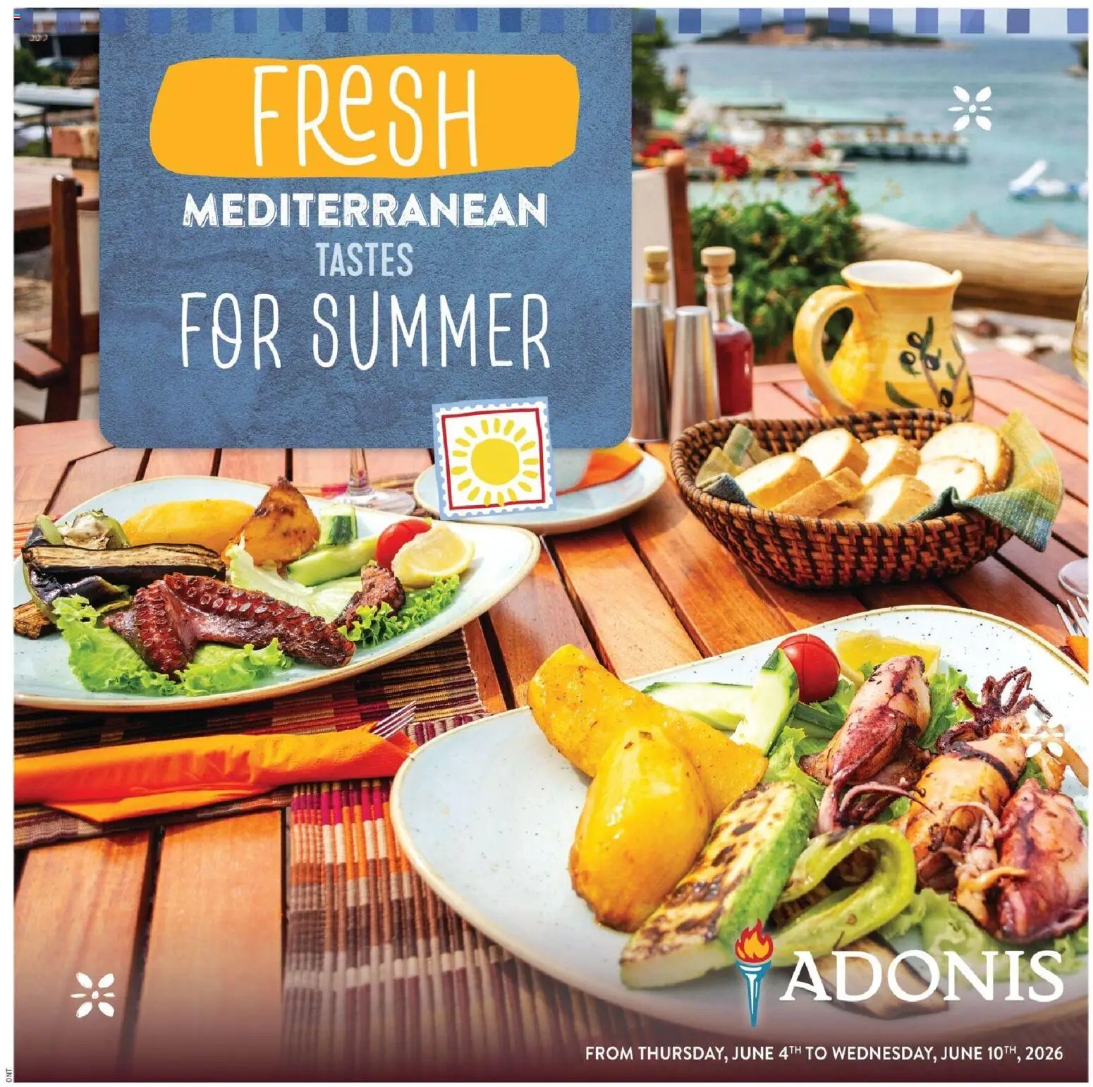 Adonis flyer from 04.06.2026 Adonis flyer - Fresh Mediterranean