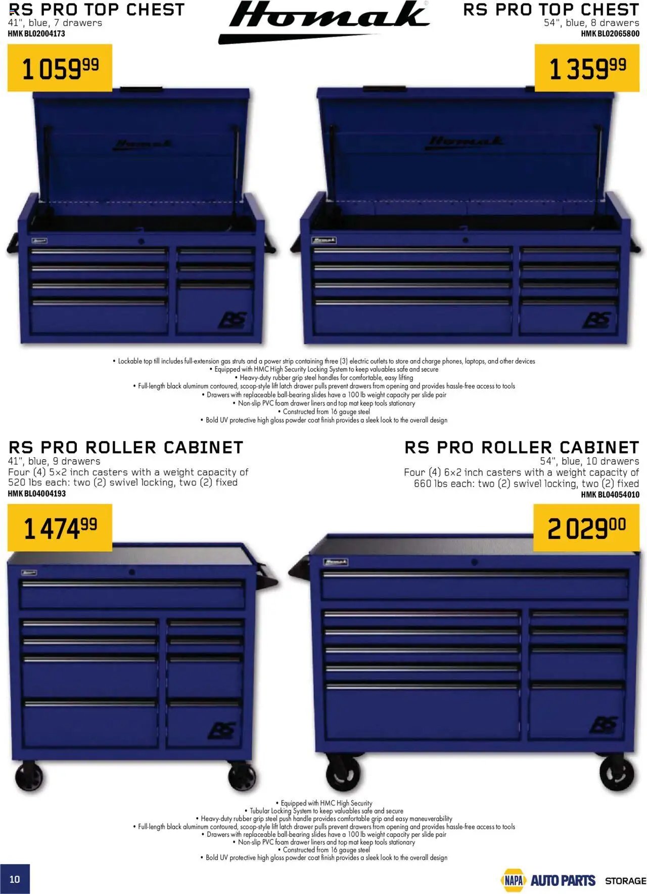NAPA Auto Parts flyer from 01.10.2025 Real Deals