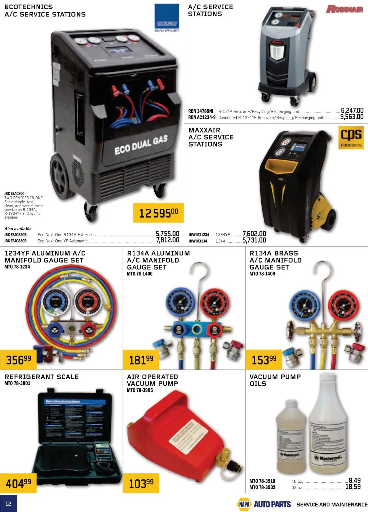 NAPA Auto Parts flyer from 01.10.2025 Real Deals