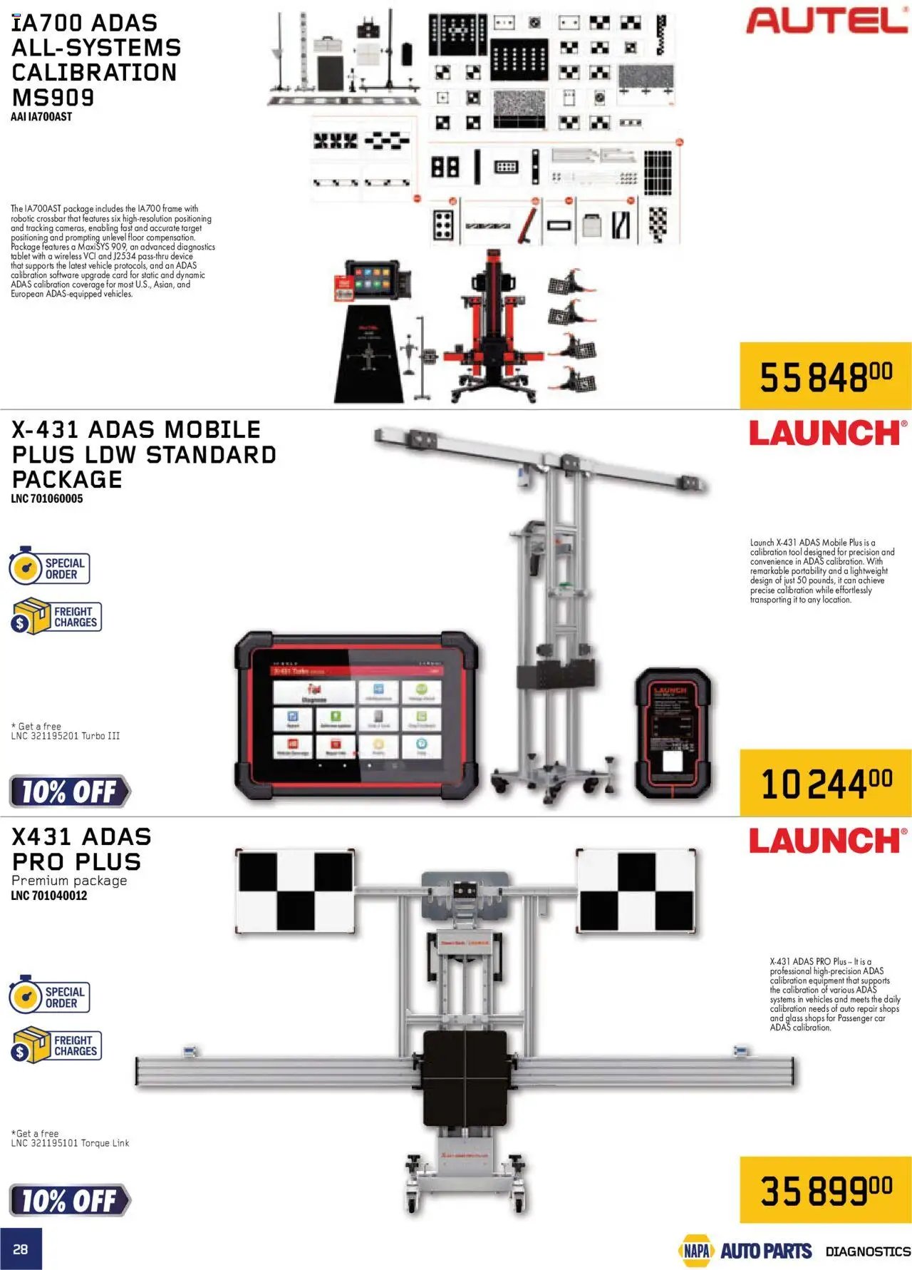 NAPA Auto Parts flyer from 01.10.2025 Real Deals