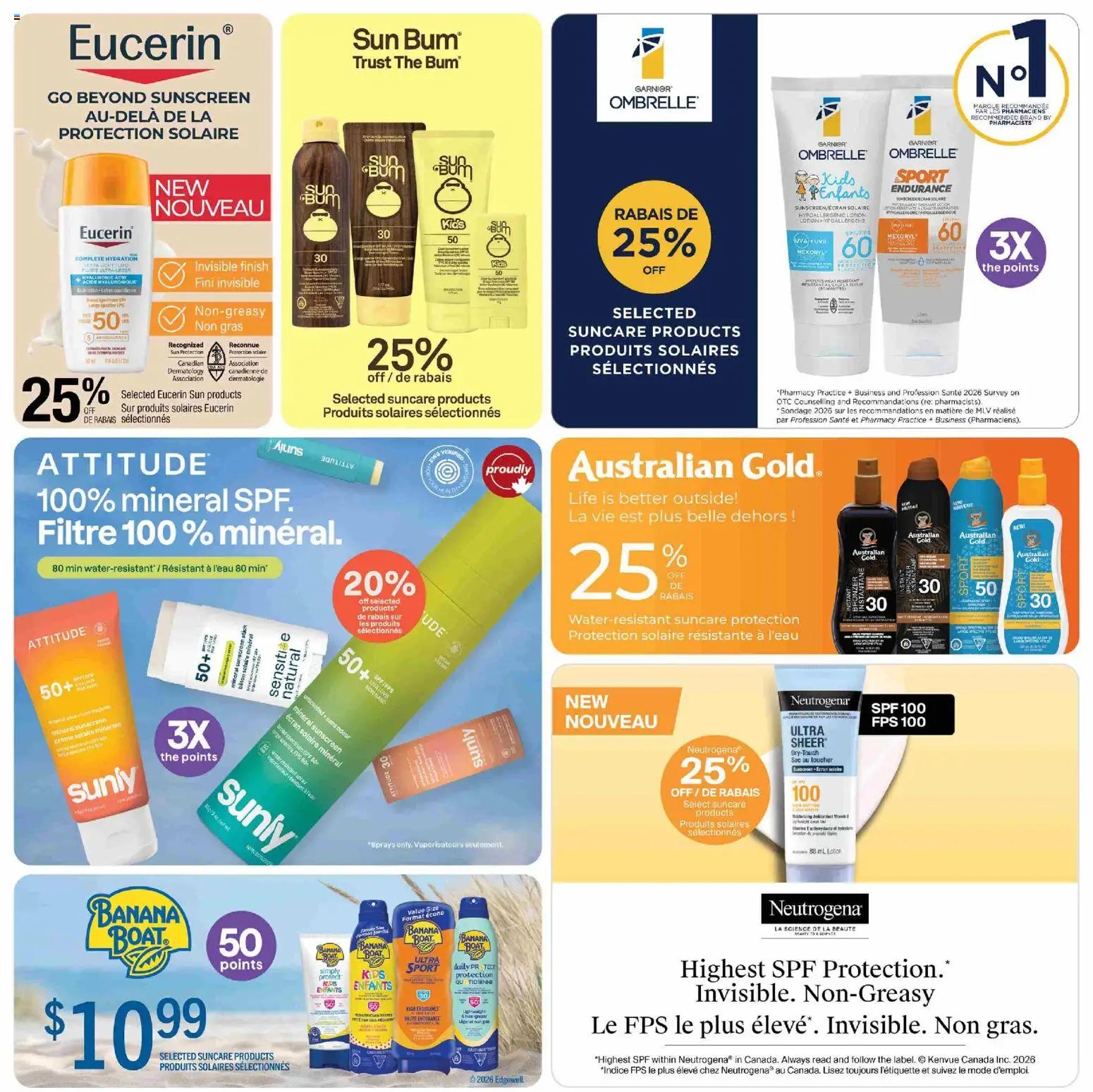 Jean Coutu flyer from 11.06.2026 Jean Coutu flyer - Healthy summer