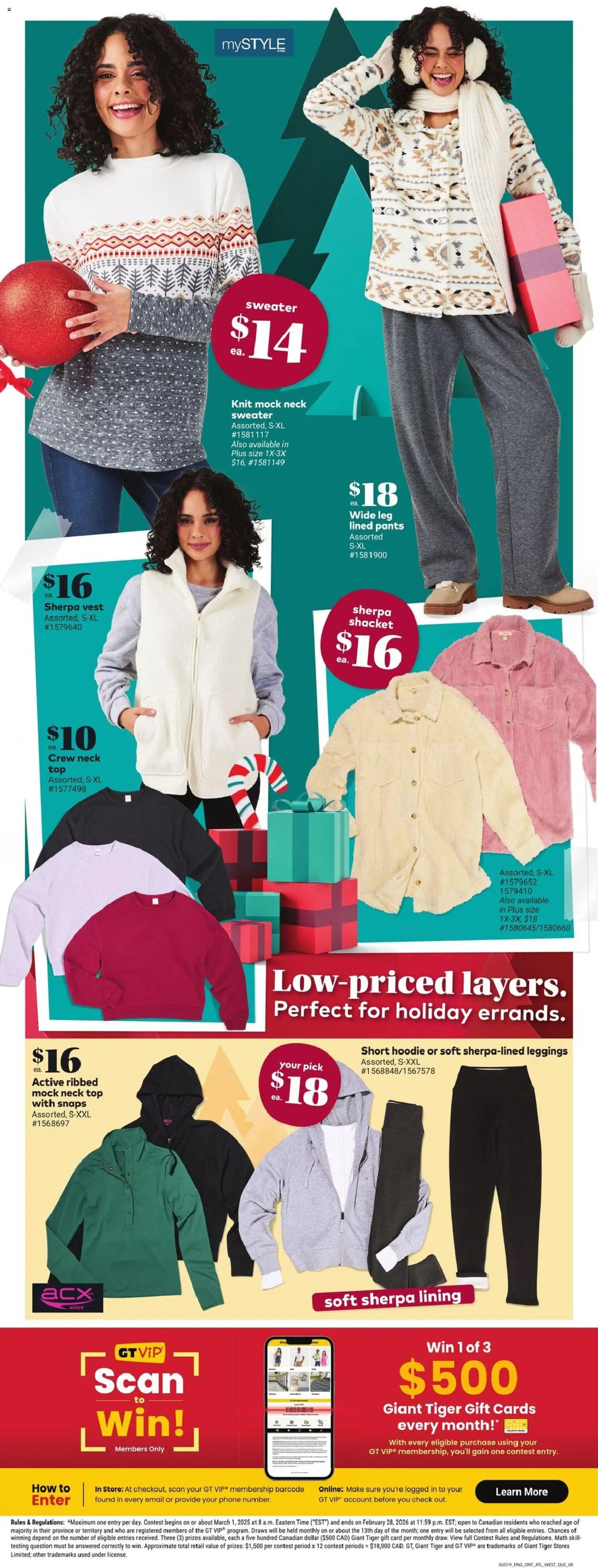 Giant Tiger flyer from 10.12.2025 Weekly Flyer (2025-12-10 - 2025-12-16) | 11