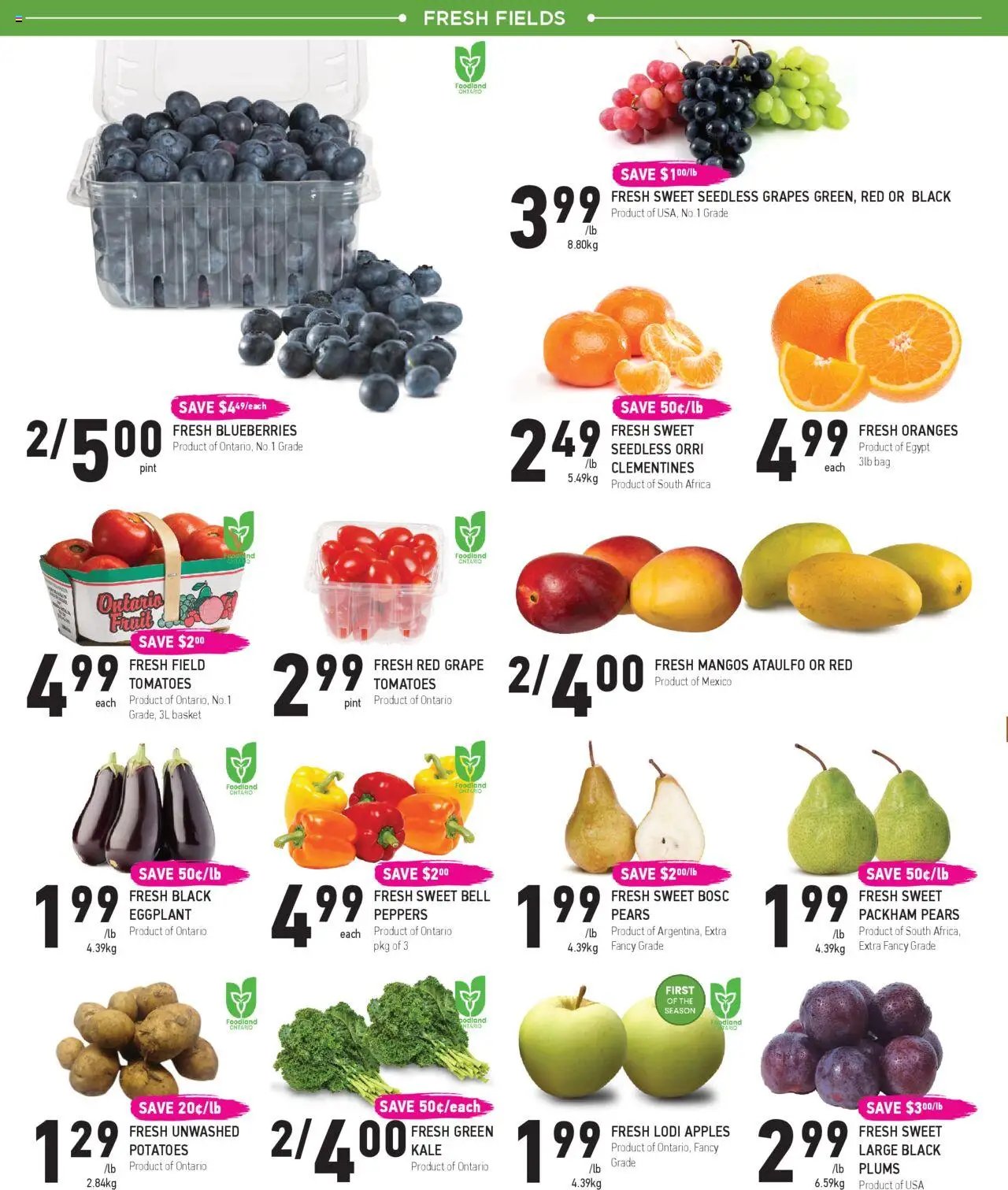 Coppas Fresh Market flyer from 24.07.2025 Weekly flyer / circulaire