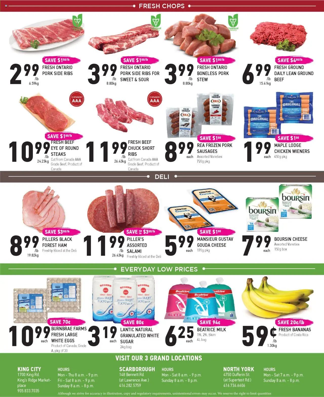 Coppas Fresh Market flyer from 24.07.2025 Weekly flyer / circulaire