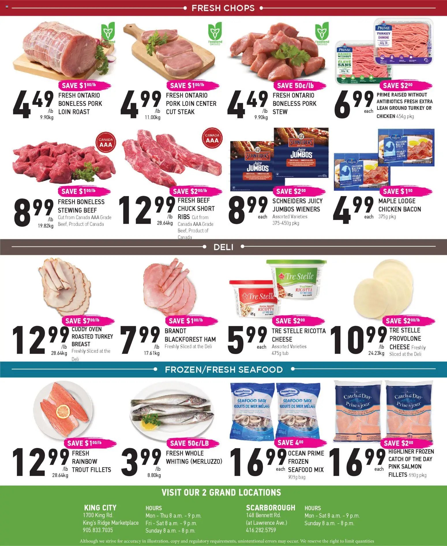 Coppas Fresh Market flyer from 12.03.2026 Coppas Fresh Market weekly flyer / circulaire (2026-03-12 - 2026-03-18) | 4