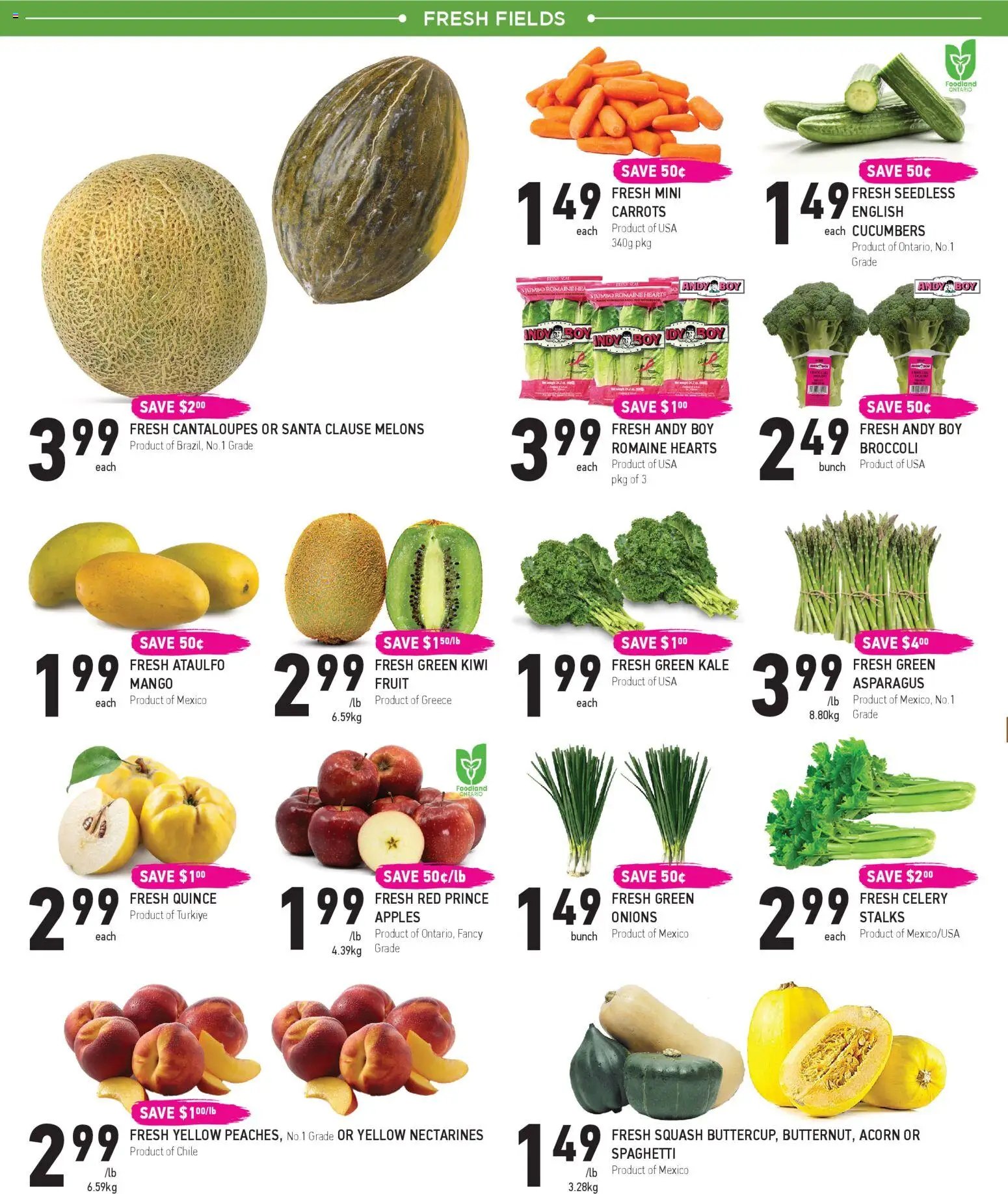 Coppas Fresh Market flyer from 29.01.2026 Weekly flyer / circulaire