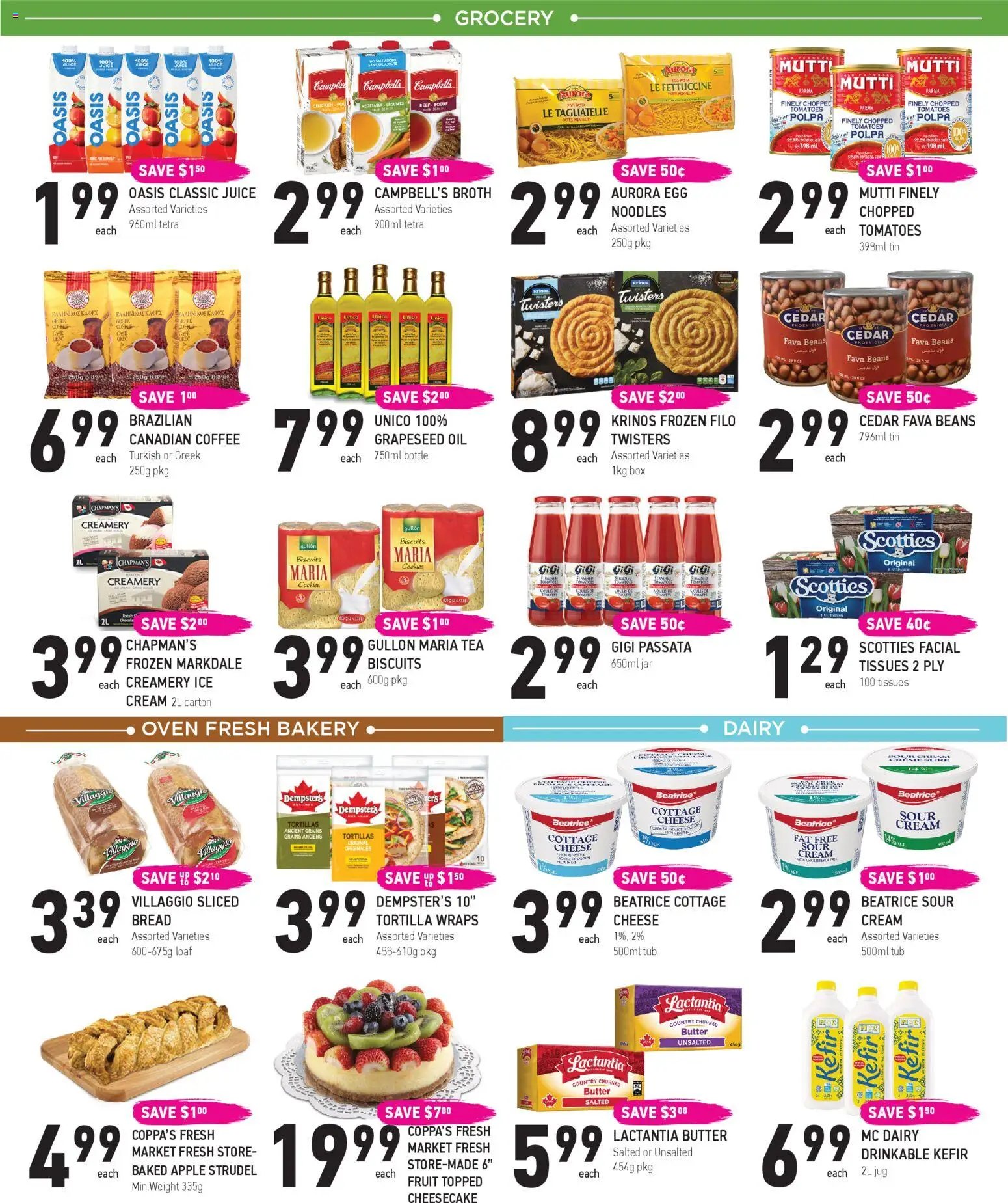 Coppas Fresh Market flyer from 29.01.2026 Weekly flyer / circulaire