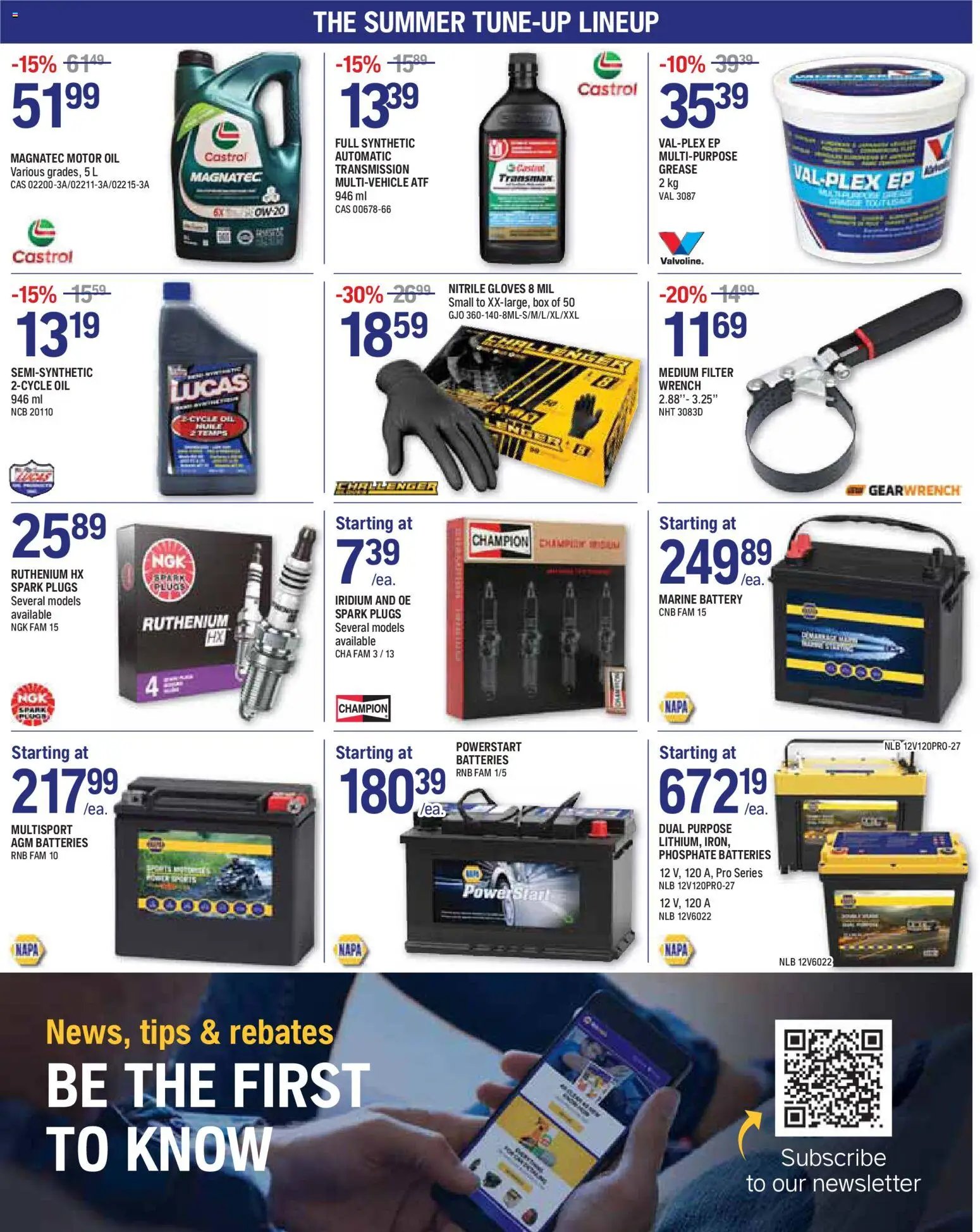 NAPA Auto Parts flyer from 01.07.2026 NAPA Auto Parts weekly flyer