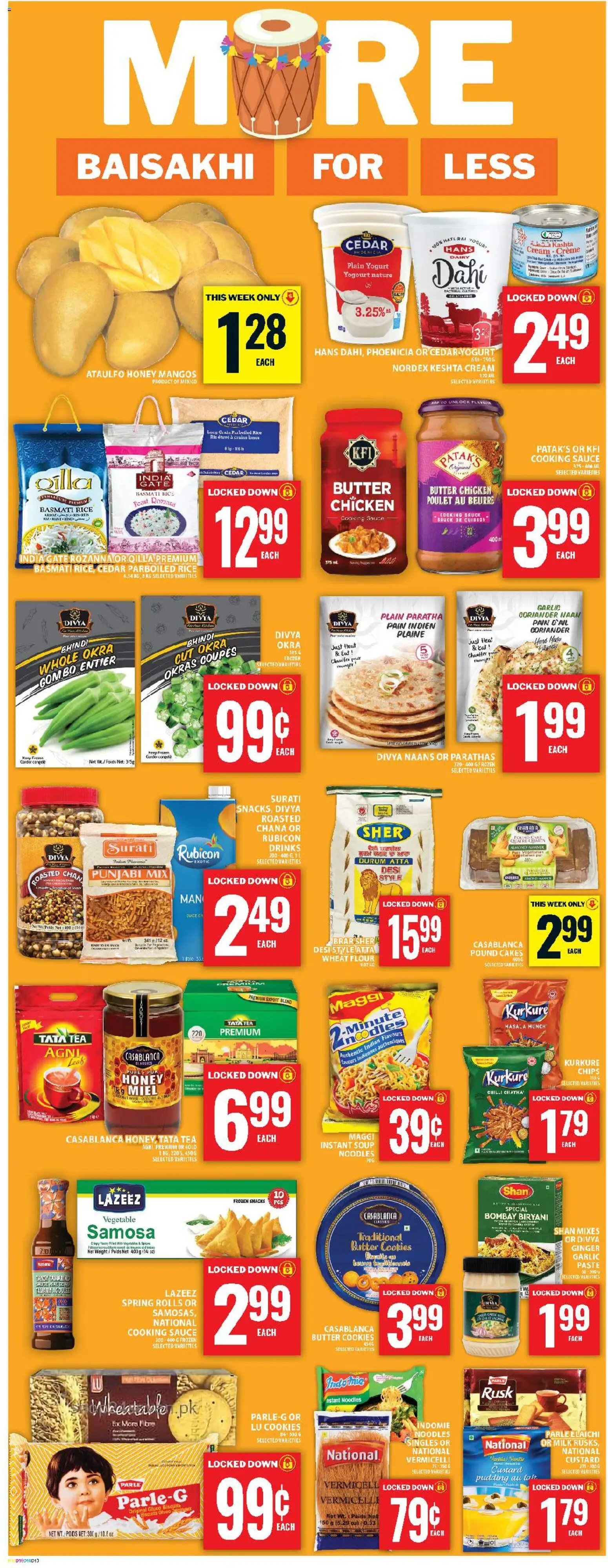 Food Basics flyer from 26.03.2026 Food Basics weekly flyer / circulaire