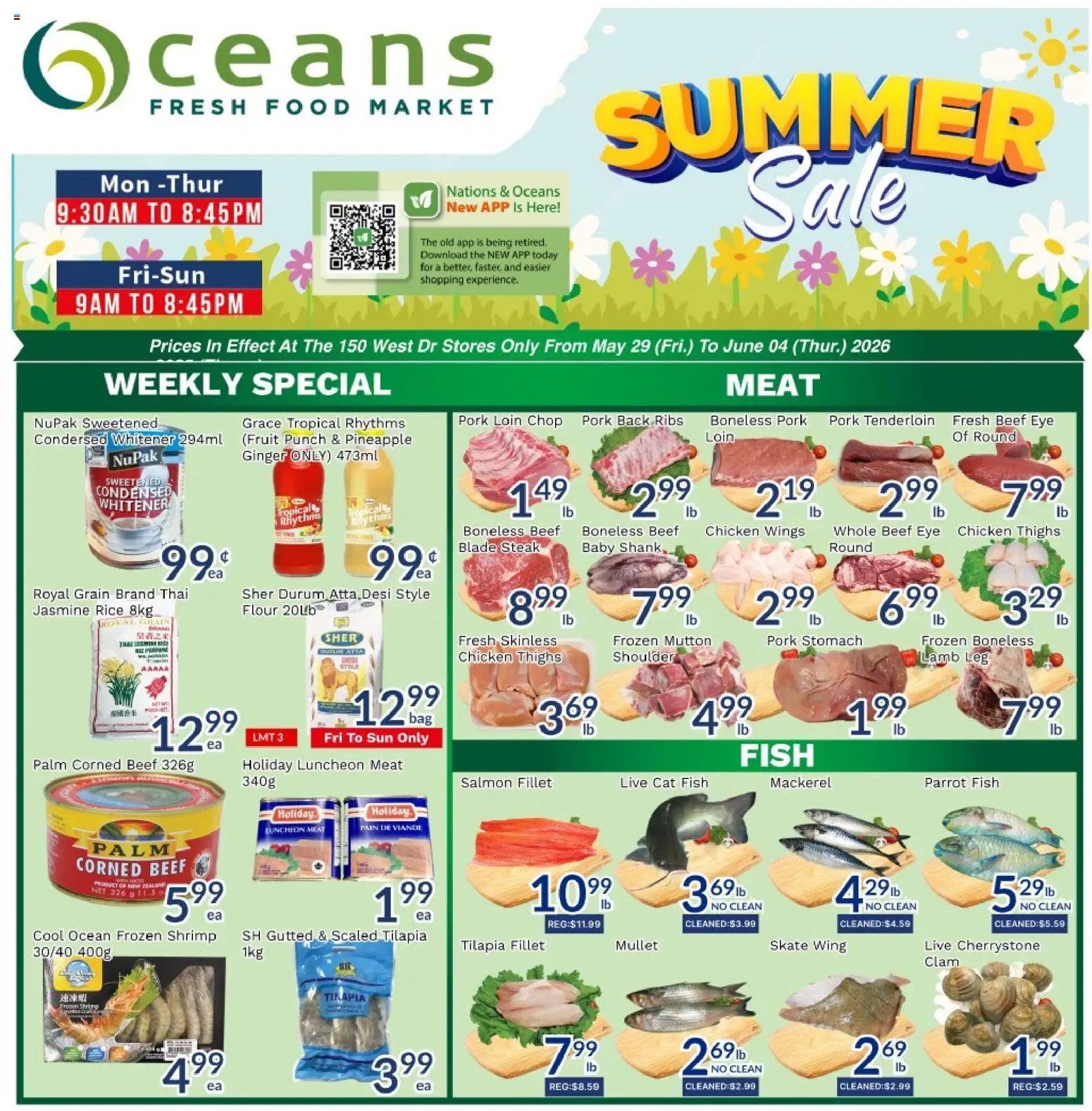 Oceans flyer from 29.05.2026 Oceans weekly flyer - Brampton