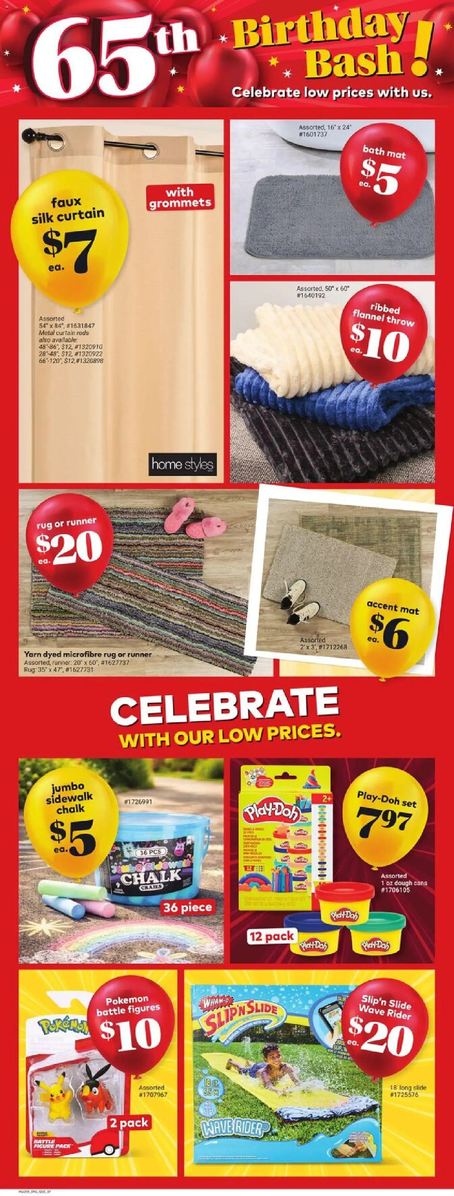 Giant Tiger flyer from 29.04.2026 Giant Tiger weekly flyer / circulaire