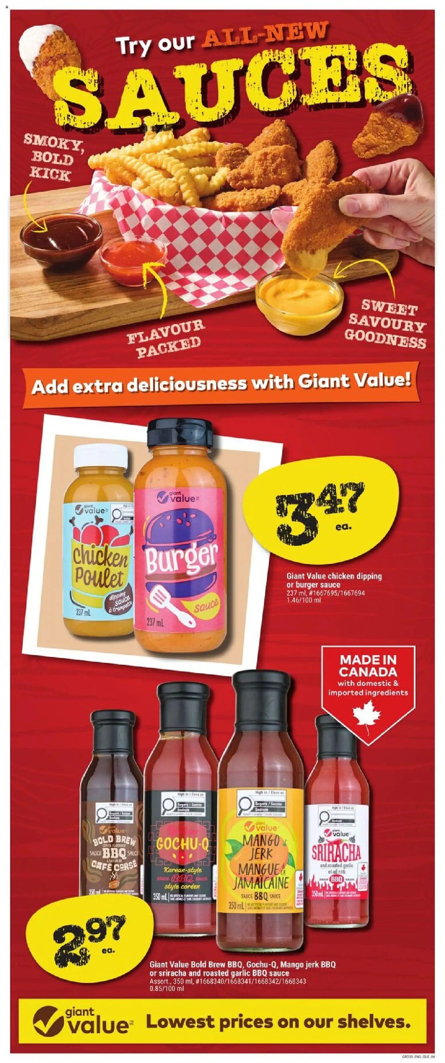 Giant Tiger flyer from 29.04.2026 Giant Tiger weekly flyer / circulaire