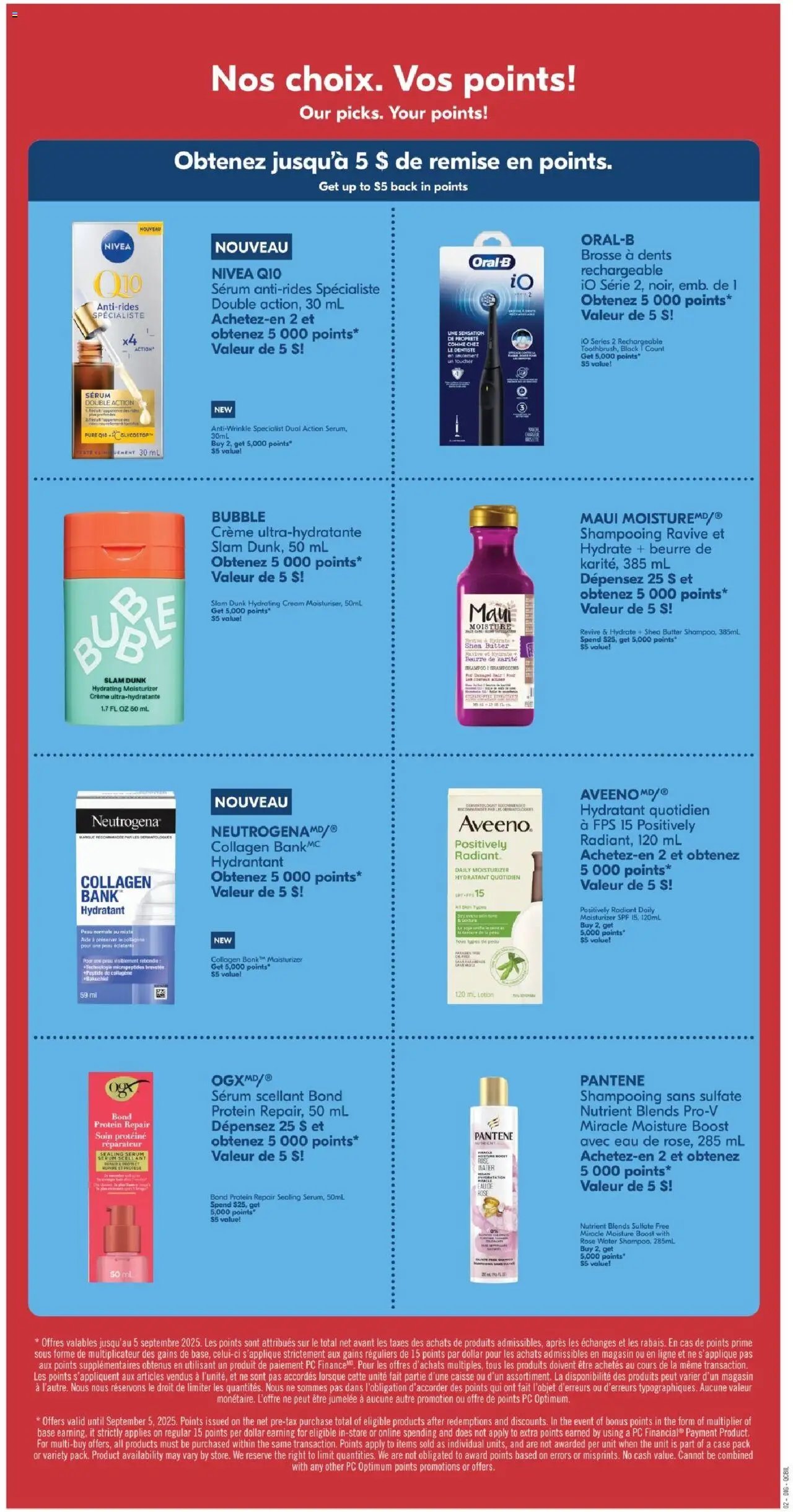 Pharmaprix flyer from 09.08.2025 Weekly flyer / circulaire