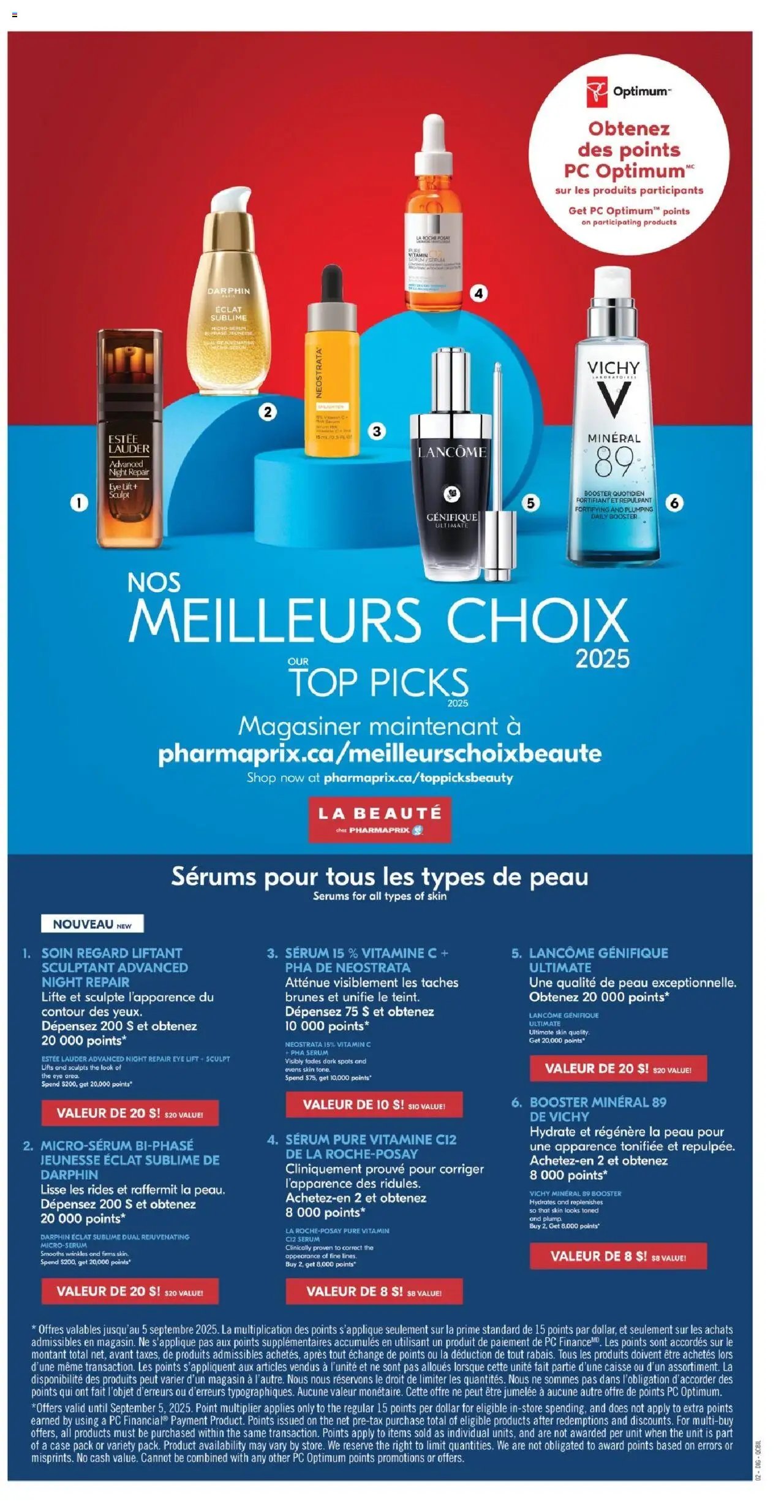 Pharmaprix flyer from 09.08.2025 Weekly flyer / circulaire
