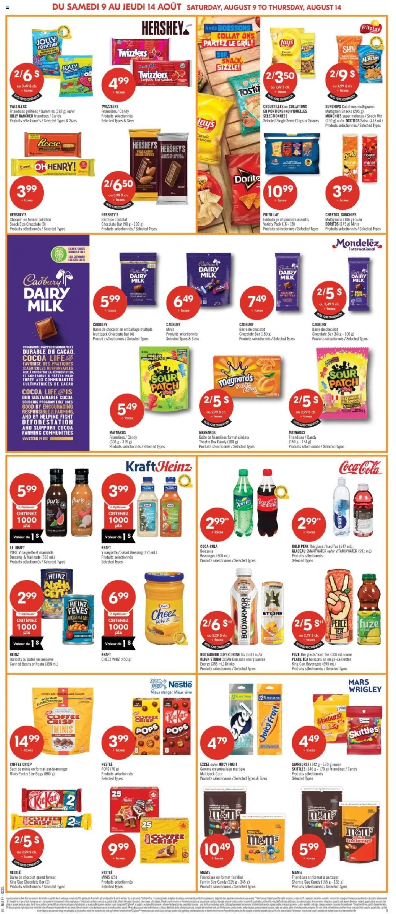 Pharmaprix flyer from 09.08.2025 Weekly flyer / circulaire