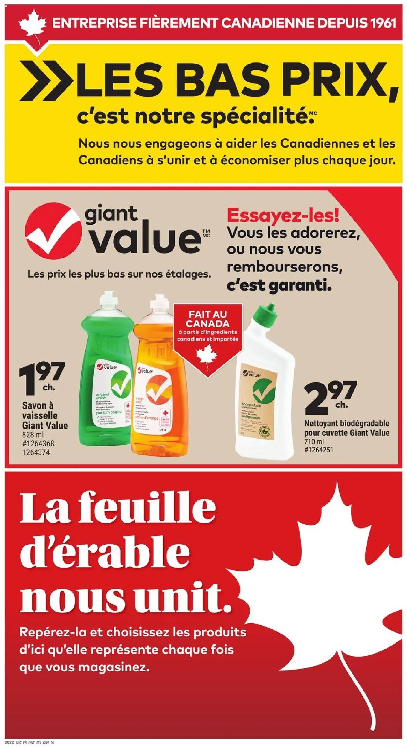 Giant Tiger flyer from 11.03.2026 Circulaire (2026-03-11 - 2026-03-17) | 5