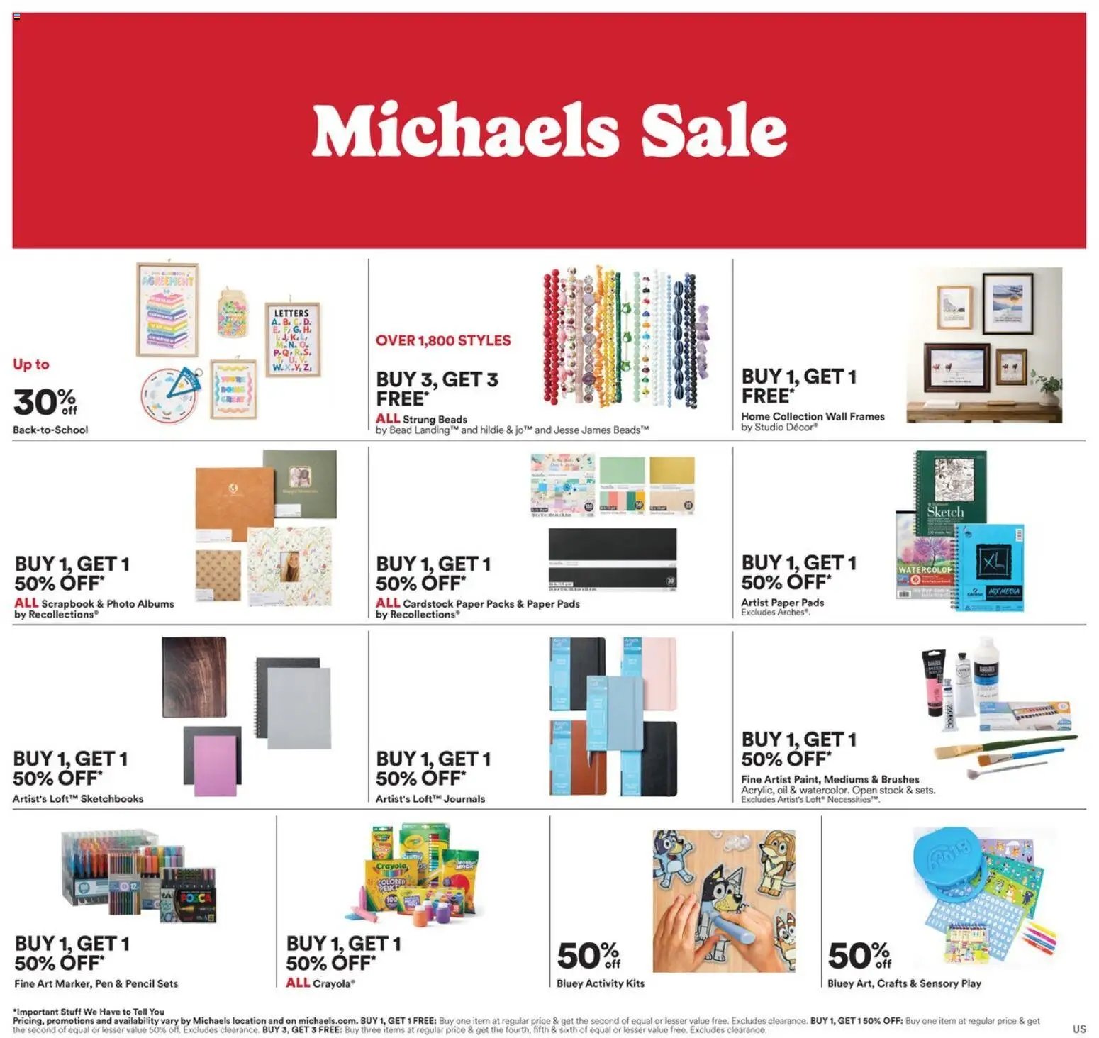 Michaels flyer from 12.07.2026 Michaels weekly flyer - Smyrna