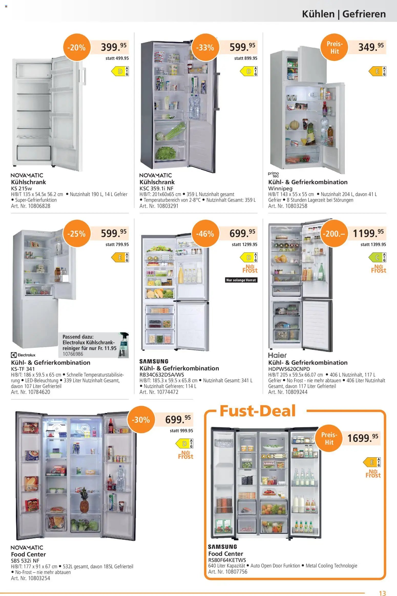 Fust aktion seit 23.03.2026 Fust aktionen (2026-03-23 - 2026-04-26)