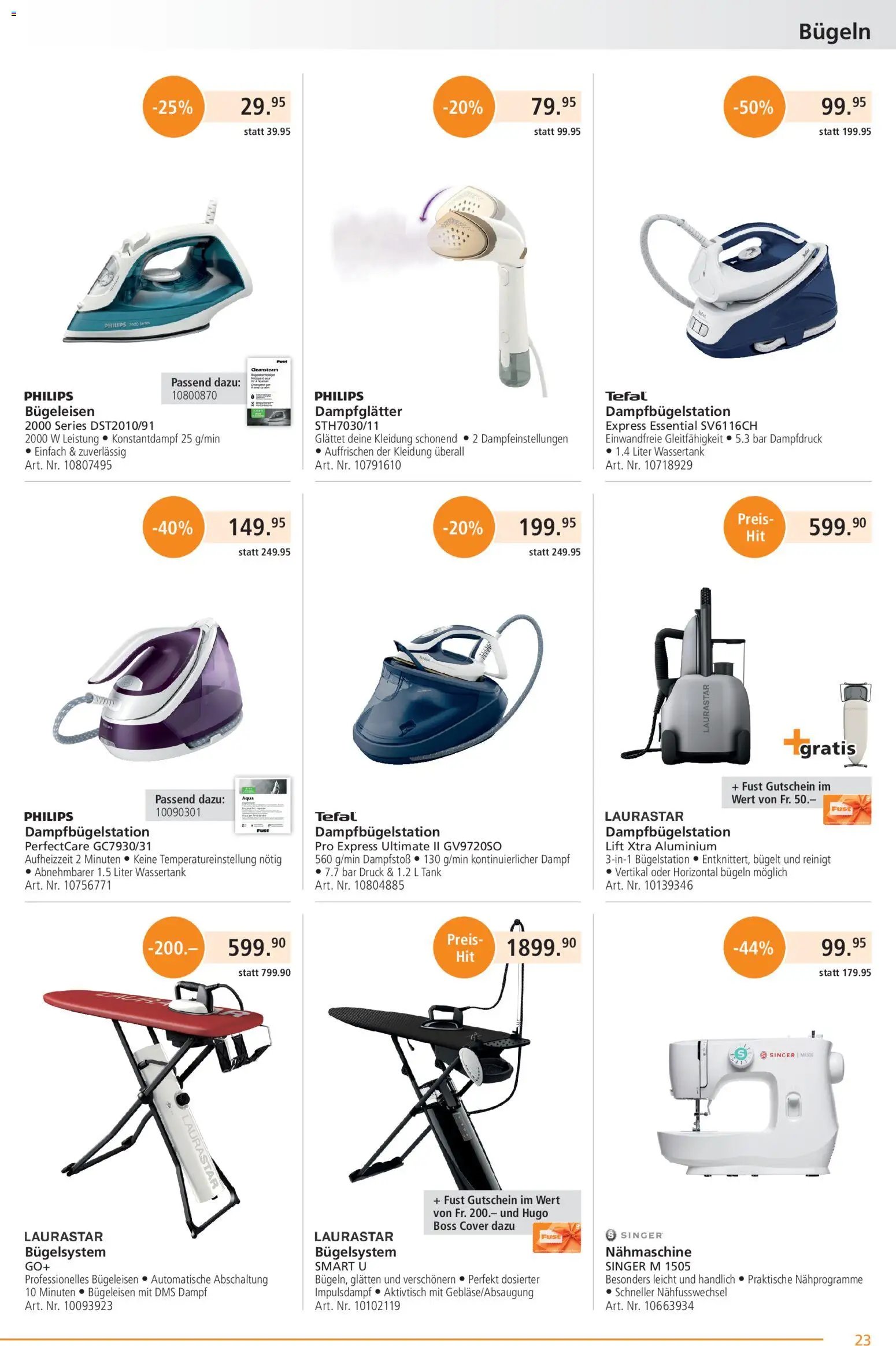 Fust aktion seit 23.03.2026 Fust aktionen (2026-03-23 - 2026-04-26)