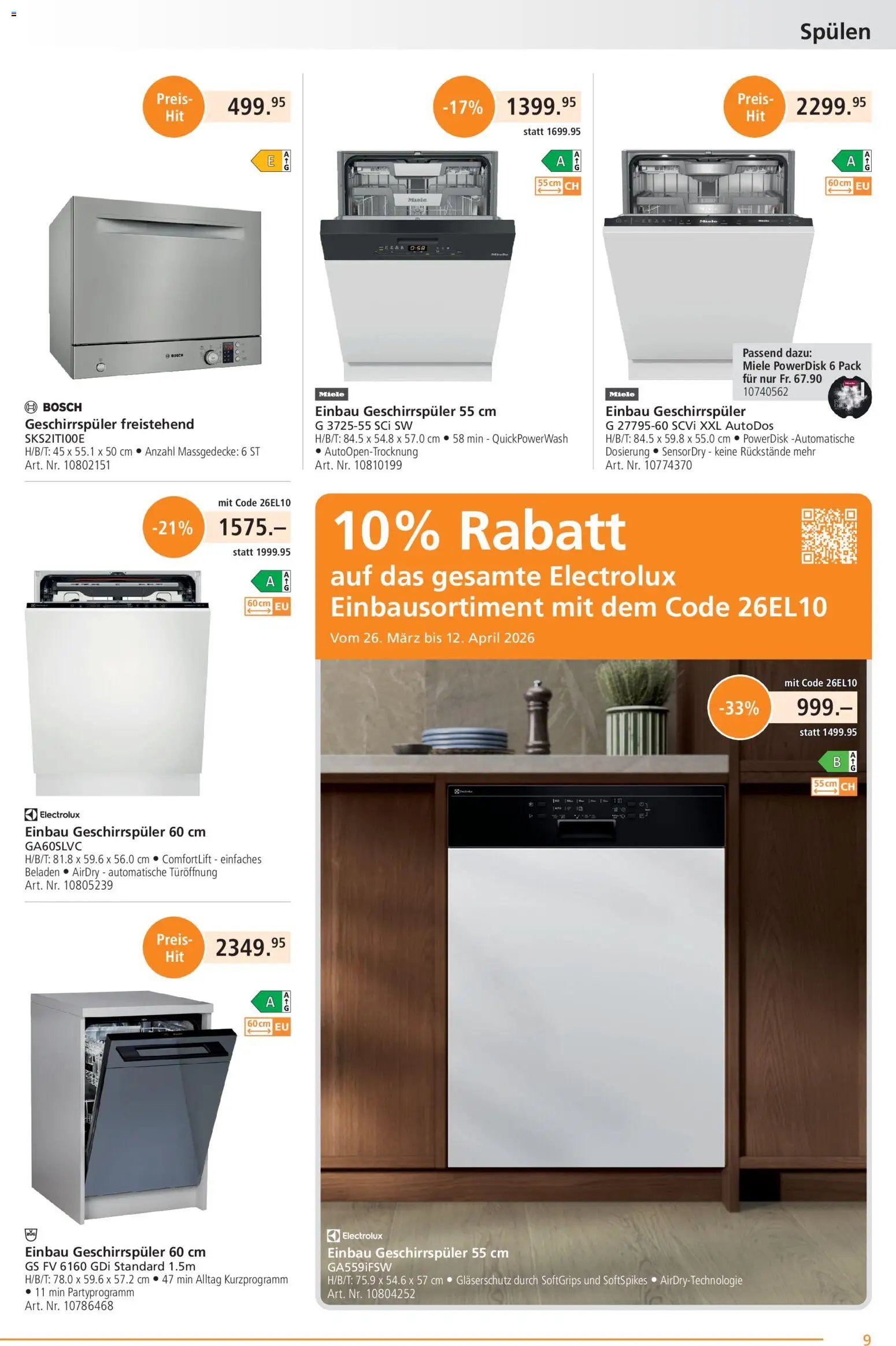 Fust aktion seit 23.03.2026 Fust aktionen (2026-03-23 - 2026-04-26)