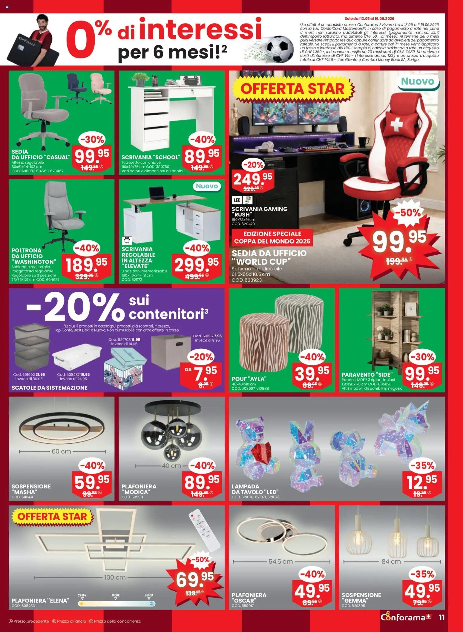 Conforama aktion seit 13.05.2026 Conforama aktionen IT (2026-05-13 - 2026-06-02)