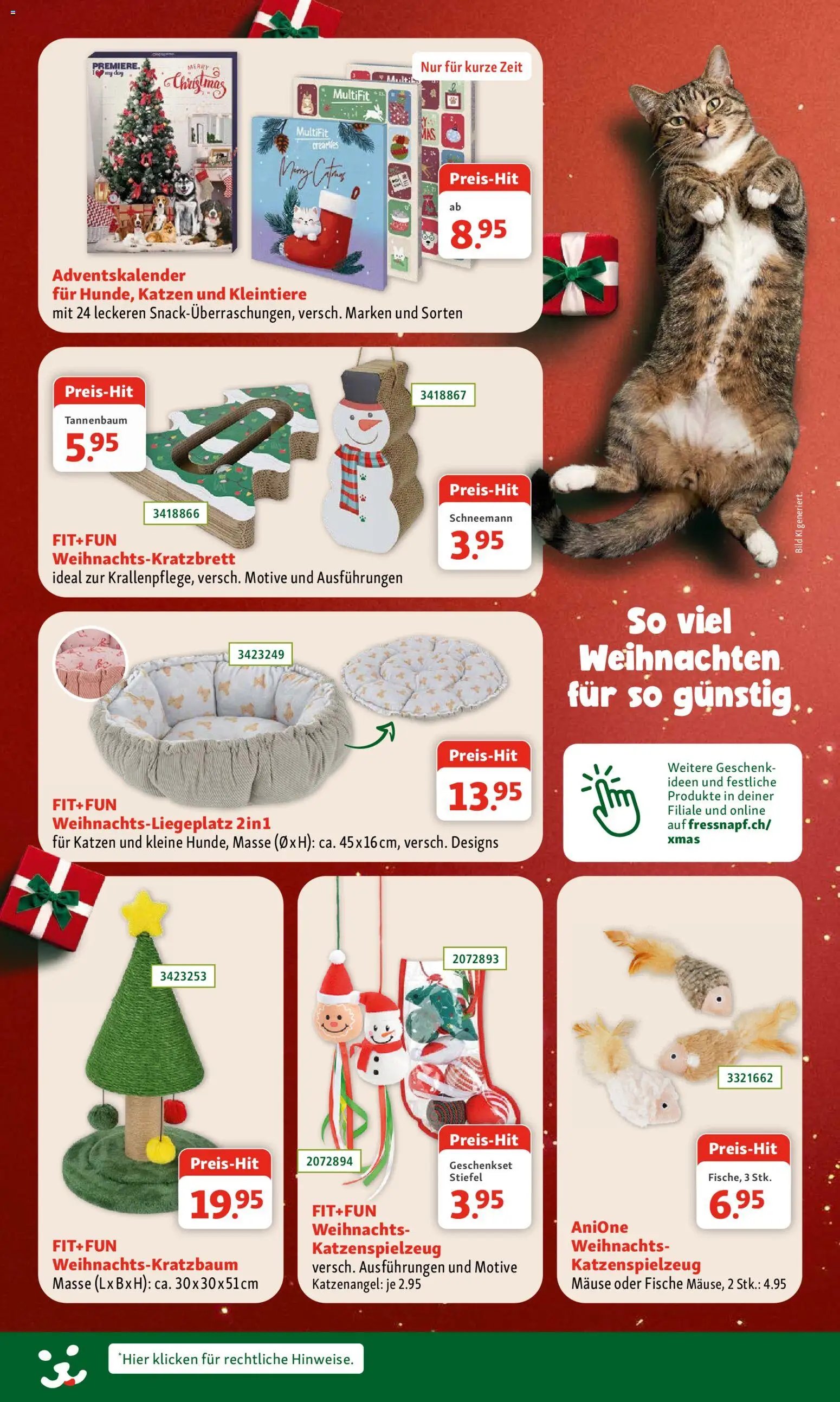 Fressnapf BLACK FRIDAY > Aktionen (28.10.2026) > Prospekt